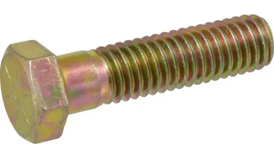 HILLMAN 5/8 In. D X 2 In. L Heat Treated Steel Hex Head Cap Screw 25 Pk