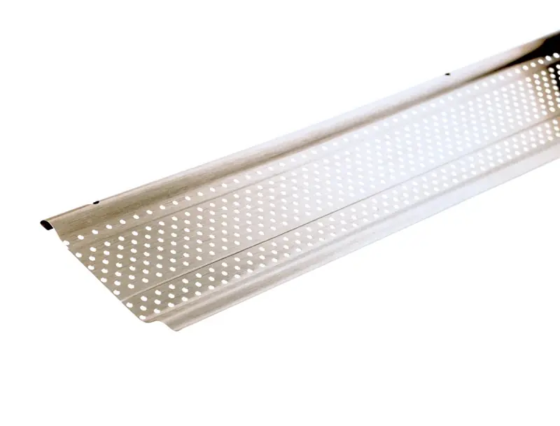 Smart Screen 5 In. W X 48 In. L Gray Aluminum Gutter Guard 5 Pk