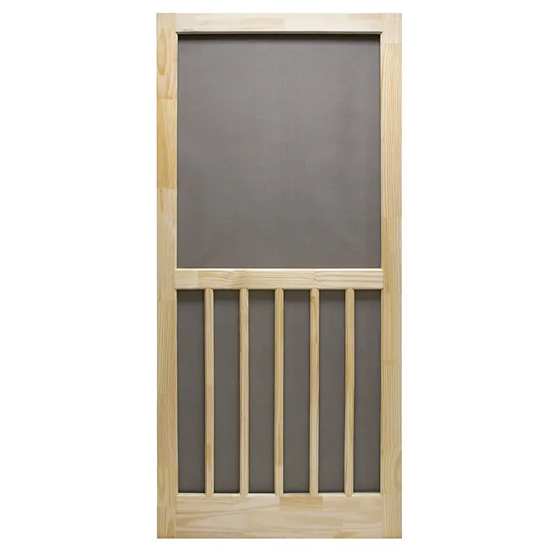 Nantucket Screen Door, Wood, 32 X 80-1/2-Inch