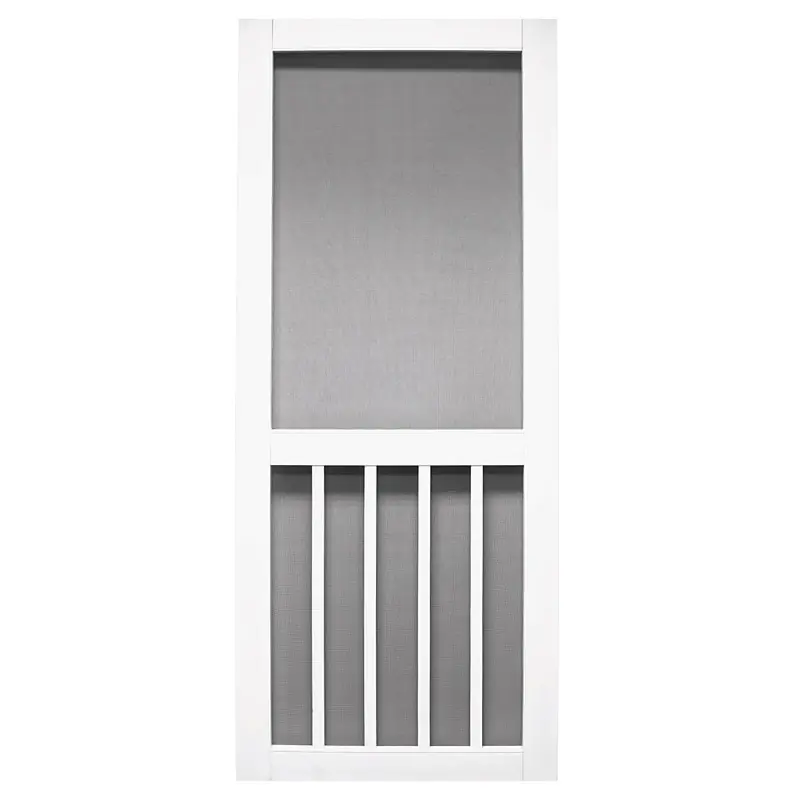 Magnolia Series Screen Door, White Vinyl, 36 X 79.5-In.