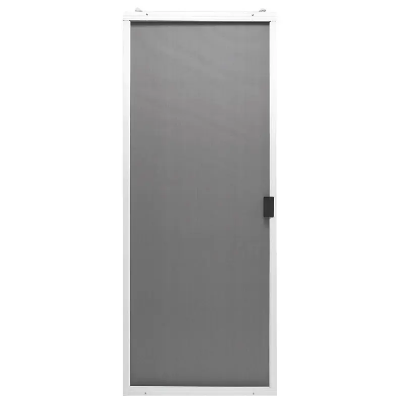 Precision 80-3/4 In. H X 48 In. W Breezeway White Steel Adjustable Sliding Screen Door