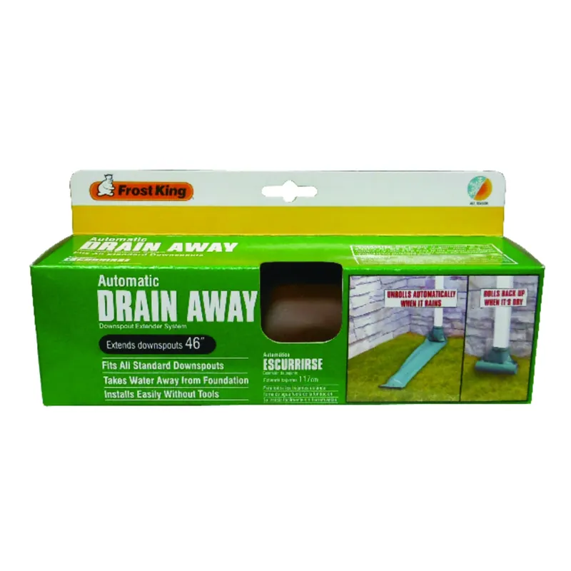 Automatic Downspout Extender, Brown, 46 X 8.5-In.