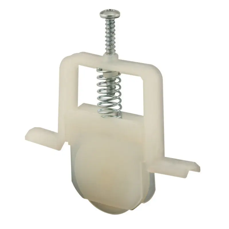 Prime-Line 1 In. Dia. X 1/5 In. L Mill Nylon Roller Assembly 2 Pk