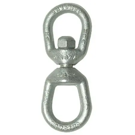 215107 Galvanized Eye & Eye Swivel 5/16 Inch - 1250 Lb Capacity