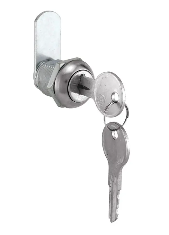 5/8 In. Chrome Finish Metal Drawer Lock
