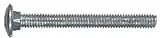 The Hillman Group 812575 Hot Dipped Galvanized Carriage Bolt, 3/8-Inch X 2-Inch, 100-Pack