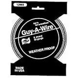 122070 20-gauge Galvanized Stranded Wire, 100 Feet For Multi-purpose Use