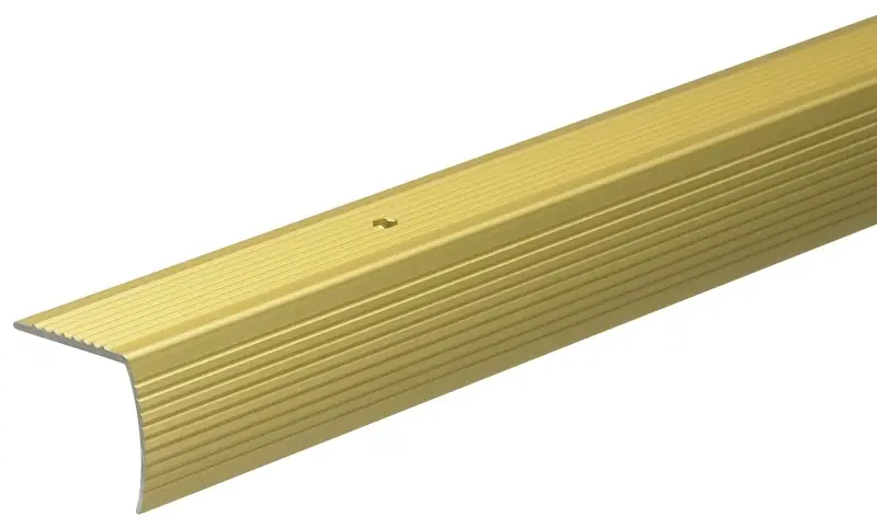 1-1/8 X 72-Inch Gold Stair Edge
