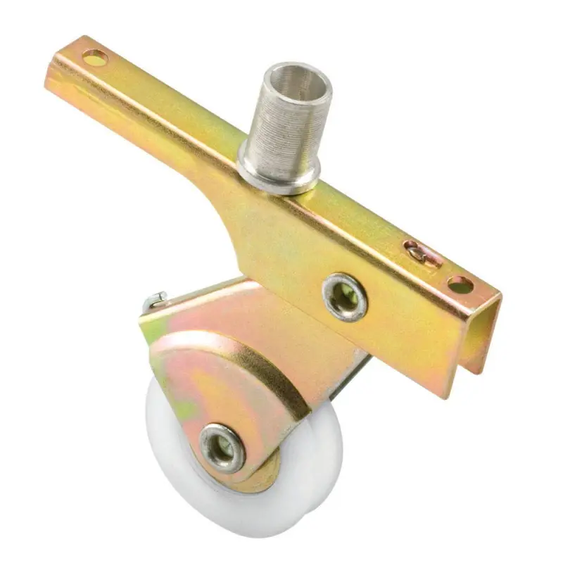 Prime-Line 1 In. Dia. X 1/4 In. L Mill Nylon/Steel Roller Assembly 2 Pk