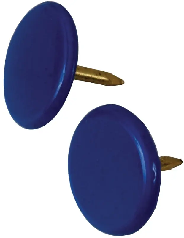 HILLMAN Blue Push Pins 40 Pk