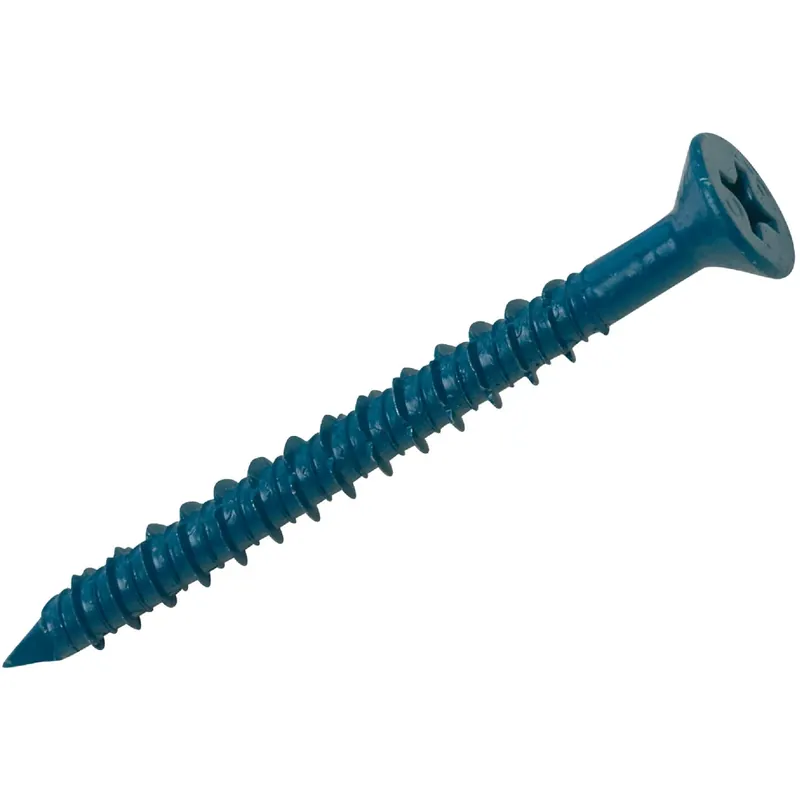 HILLMAN Tapper 1/4 In. D X 2.75 In. L Carbon Steel Flat Head Concrete Screw Anchor 100 Pk