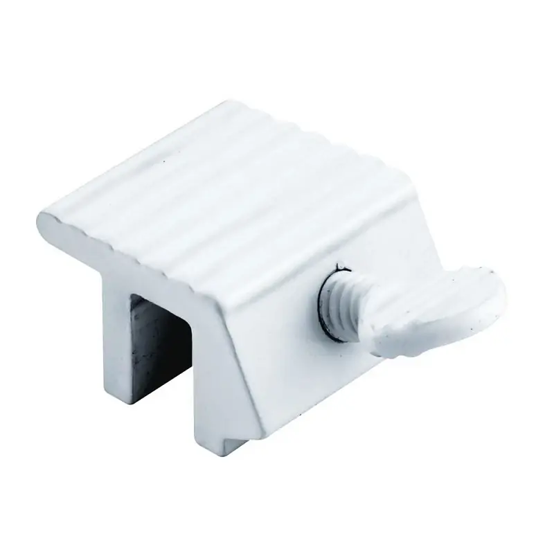 Prime-Line Painted White Aluminum Window Lock 1 Pk