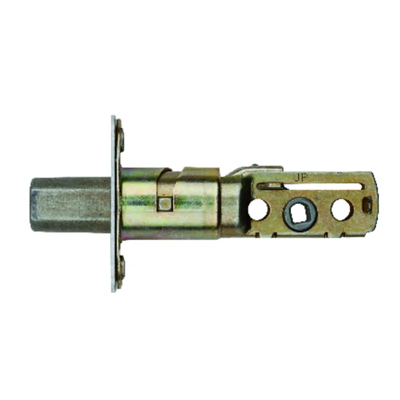 Universal Adjustable Deadbolt Latch, Polished Brass, Model 11776