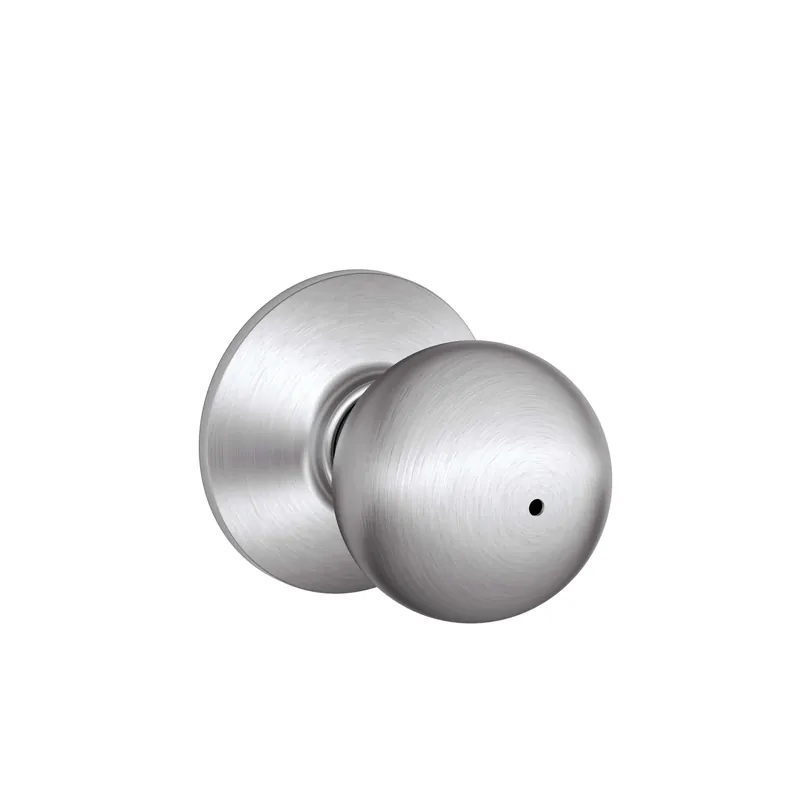 Orbit Privacy Lockset, Satin Chrome