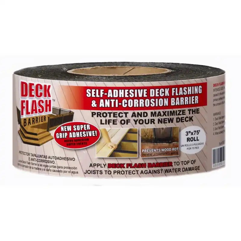 Deck Flash Barrier, 3-In. X 75-Ft.