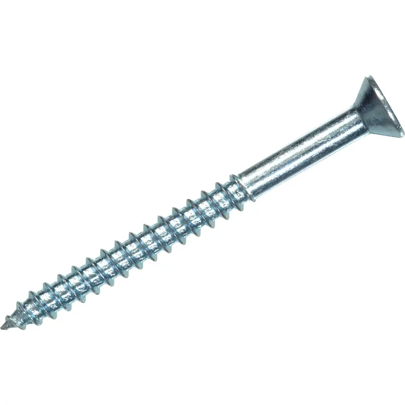 HILLMAN No. 4 X 1/2 In. L Phillips Zinc-Plated Coarse Wood Screws 100 Pk