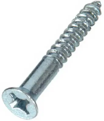 HILLMAN No. 4 X 3/4 In. L Phillips Zinc-Plated Coarse Wood Screws 100 Pk