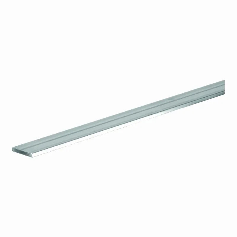 SteelWorks 0.0625 In. X 1.25 In. W X 3 Ft. L Aluminum Flat Bar 1 Pk