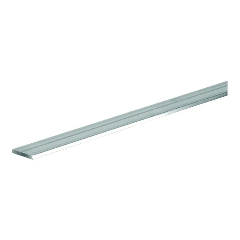 SteelWorks 0.0625 In. X 0.75 In. W X 3 Ft. L Aluminum Flat Bar 1 Pk