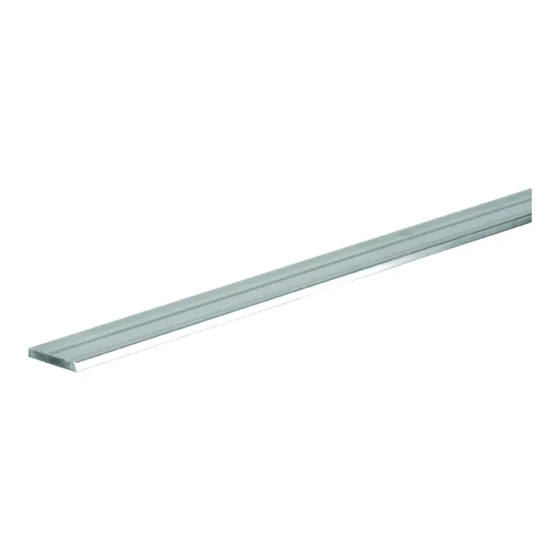 SteelWorks 0.125 In. X 1.25 In. W X 3 Ft. L Weldable Aluminum Flat Bar 1 Pk