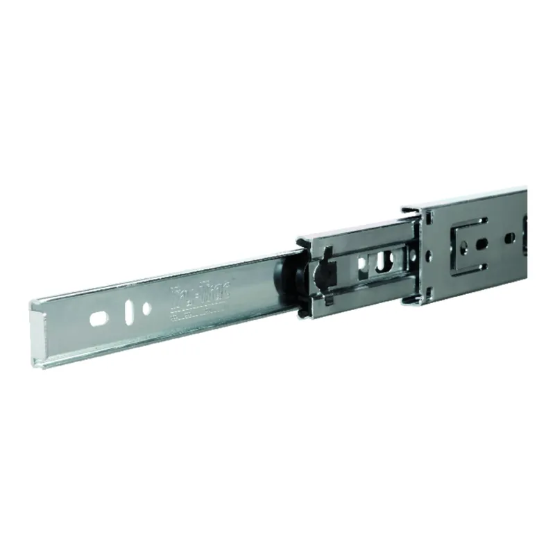 Knape & Vogt 18 In. L Steel Ball-Bearing Rollers Drawer Slide 2 Pk