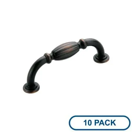 Amerock BP55222-10PACK Allison Value Hardware 3" Center To Center Handle Cabinet Pull - Package Of 10