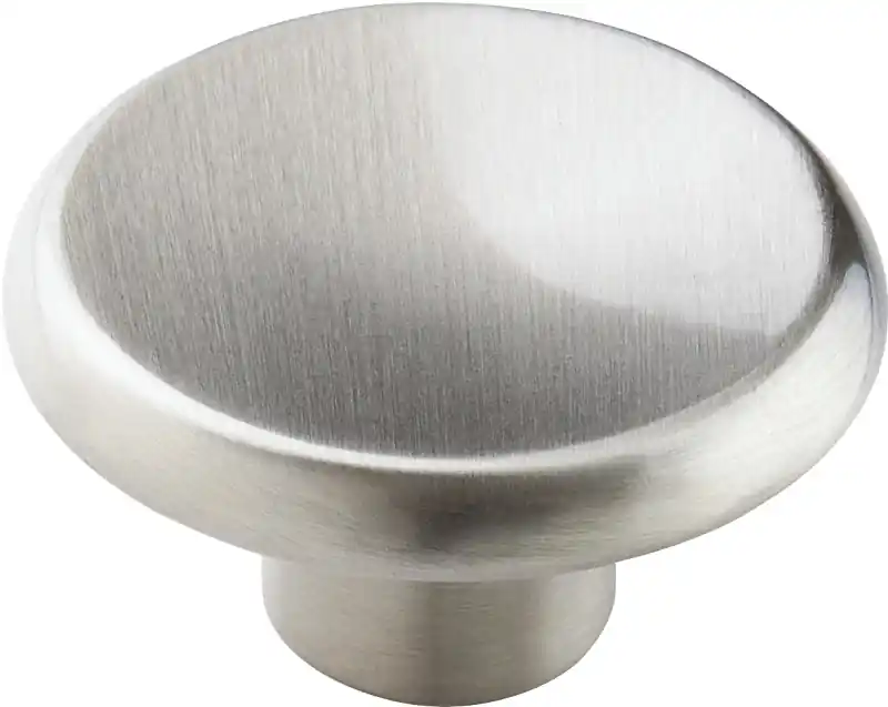 Amerock Allison Satin Nickel 1-1/2 In. Cabinet Knob, (10-Pack)