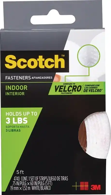Scotch Medium Foam Hook And Loop Fastener 60 In. L 1 Pk