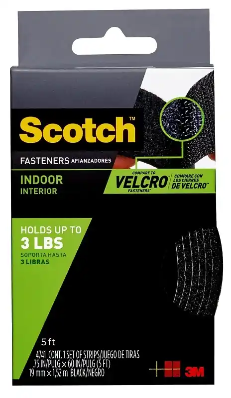 Scotch Medium Foam Hook And Loop Fastener 60 In. L 1 Pk
