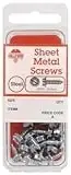 High-quality Sheet Metal Screws, 100 Count, Durable Steel Construction