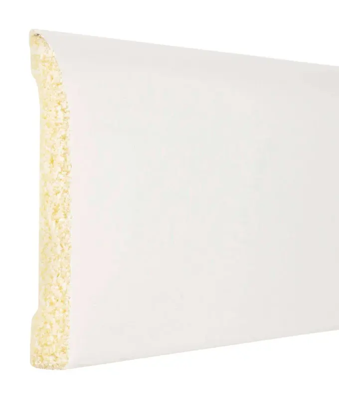 Interior Crown Moulding, Crystal White Polystyrene, 2-3/8-In. X 8-Ft.