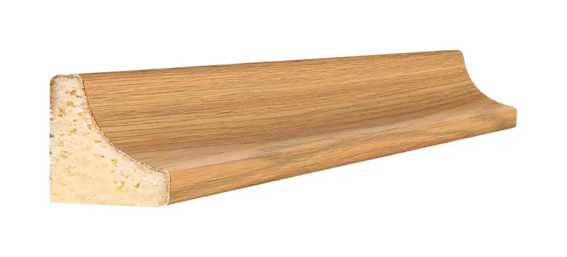 11/16 In. W X 11/16 In. H X 8 Ft L Majestic Oak Cove Molding