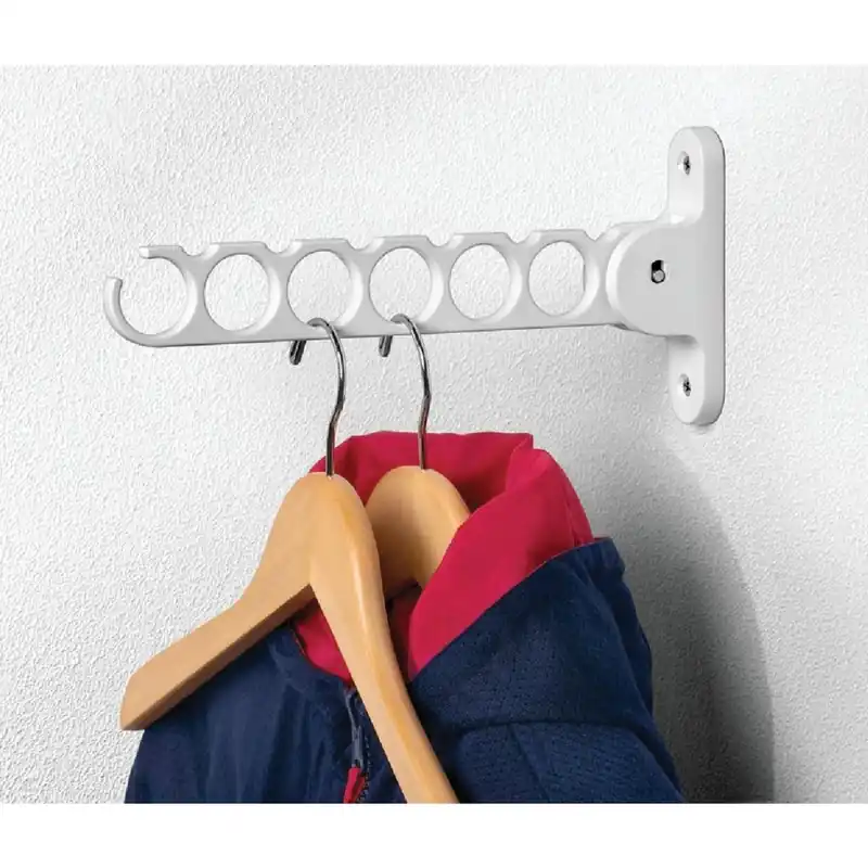 Spectrum 4-3/4 In. H X 1-1/4 In. W X 10-1/4 In. L Steel Closet Hardware