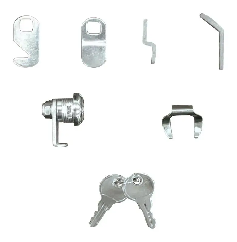 Stainless Steel Mailbox Lock Replacement Kit With Keys And Latches