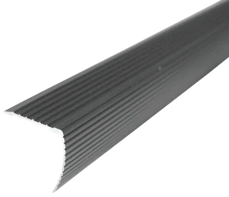 Cinch Satin Nickel 1-1/8 In. W X 36 In. L Aluminum Fluted Stairnose
