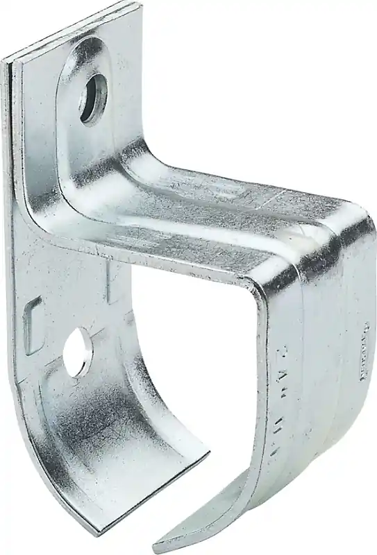 Rail Bracket, Single, Round, Zinc