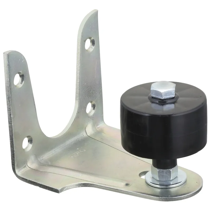 Sliding Barn Door Roller Stay, Zinc