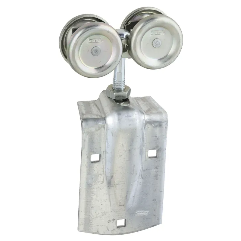 National Hardware Delrin Zinc Plated Box Rail Hangers 225 Lb