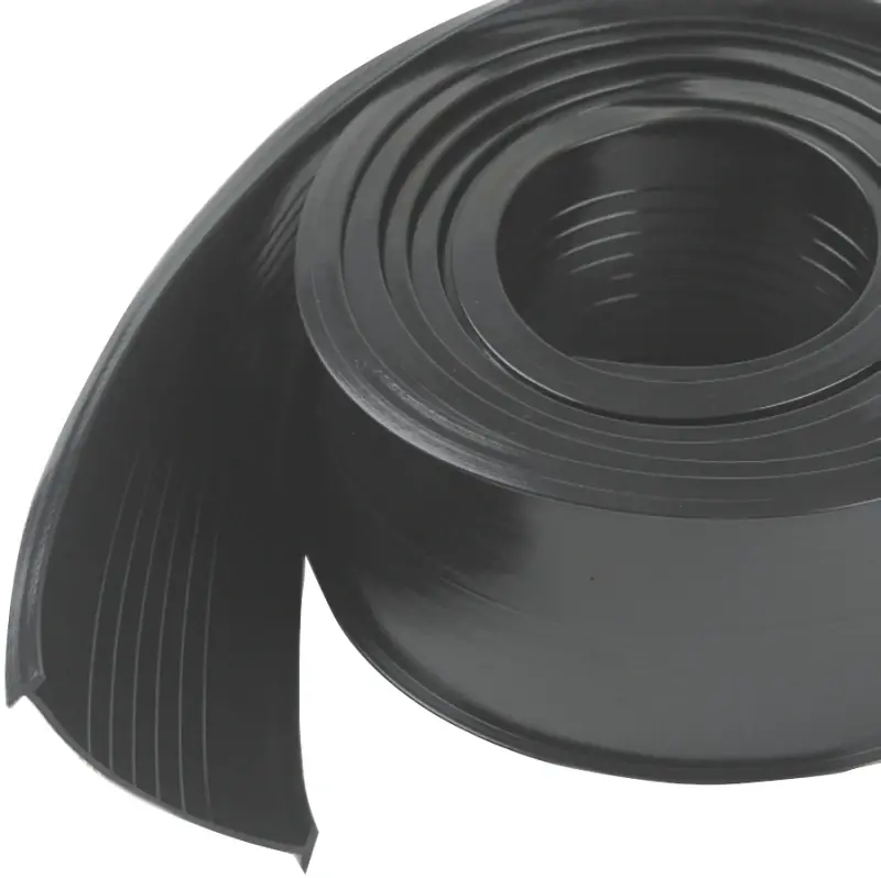 9 Ft. Black Vinyl Replacement Bottom Garage Door Seal - Universal Fit
