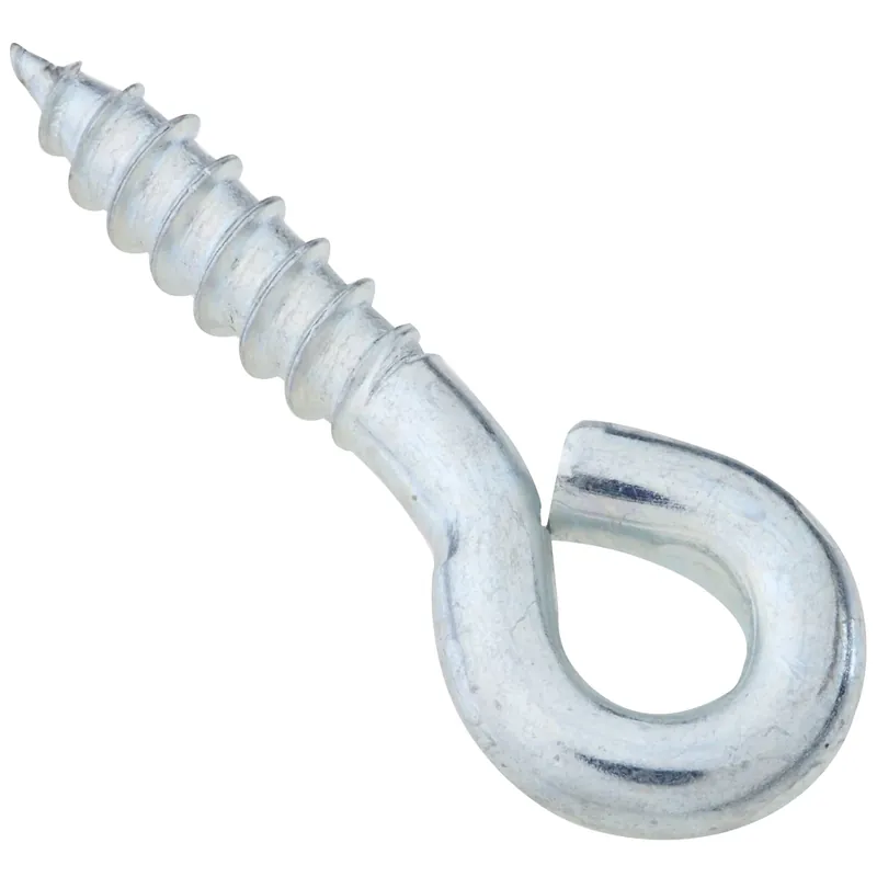 National Hardware 1-15/16 In. L Zinc-Plated Steel Screw Eye 95 Lb. Cap. 4 Pk