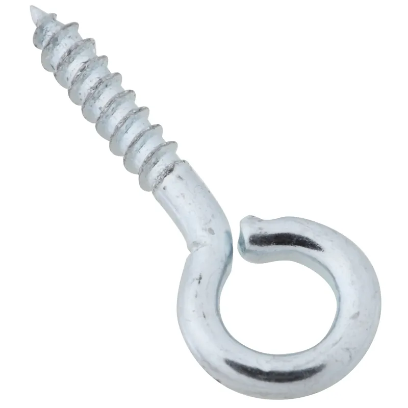 National Hardware 0.06 In. D X 11/16 In. L Zinc-Plated Steel Screw Eye 5 Lb. Cap. 14 Pk
