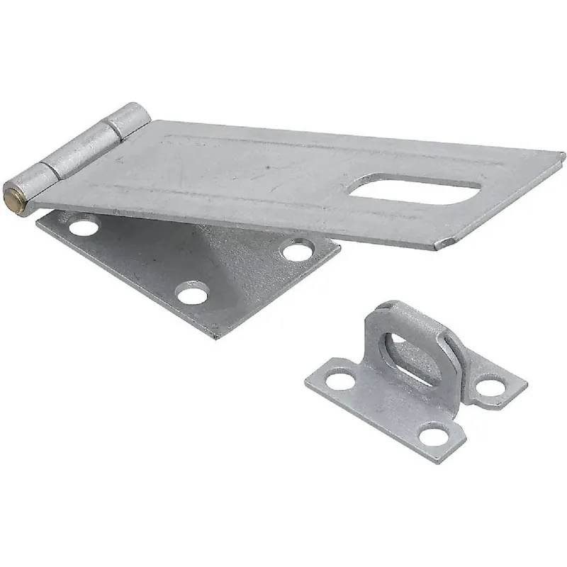 National Hardware Galvanized Steel 6 In. L Safety Hasp 1 Pk