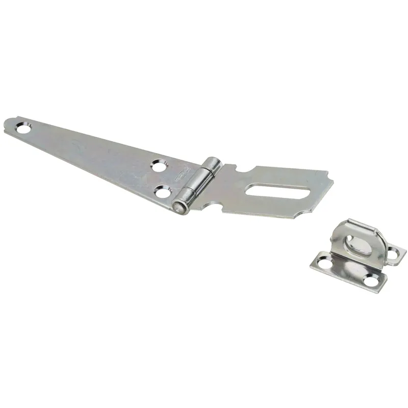 National Hardware Zinc-Plated Steel 4 In. L Hinge Hasp 1 Pk