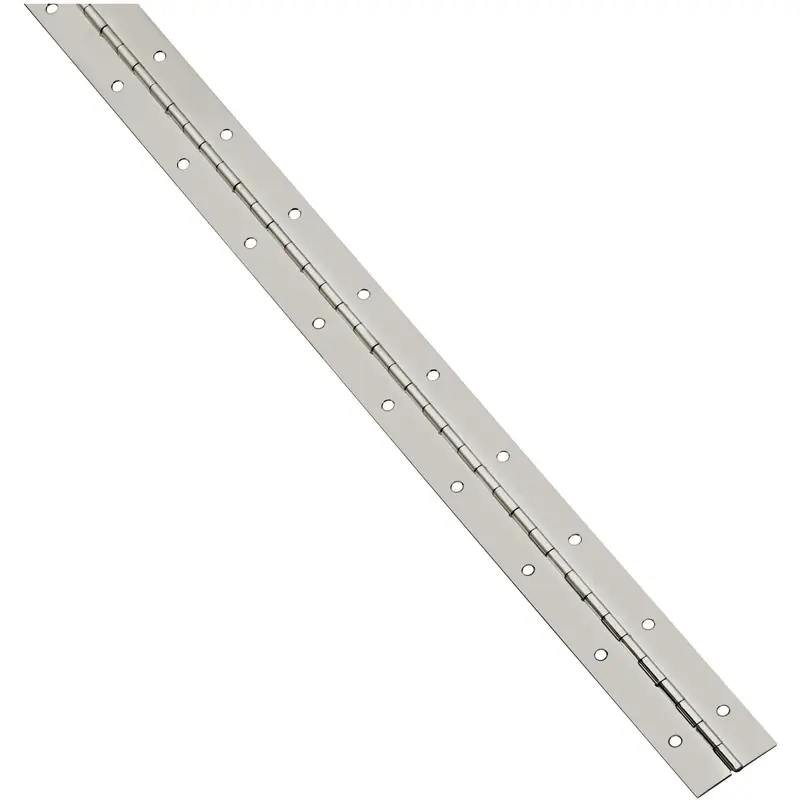 National Hardware 30 In. L Nickel Continuous Hinge 1 Pk