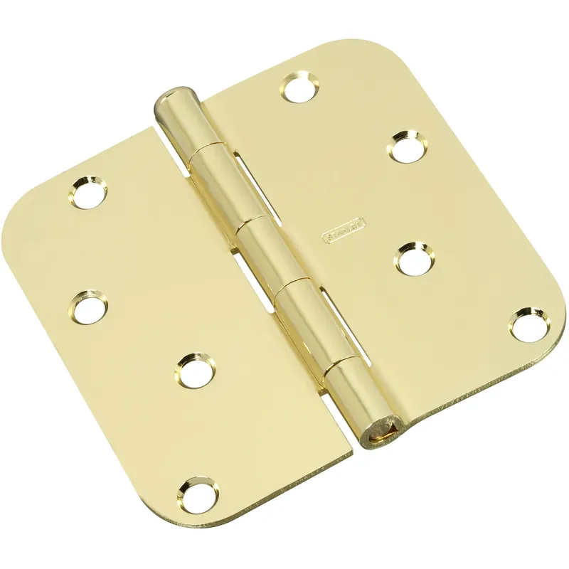 National Hardware 4 In. 31 L Polished Brass Door Hinge 1 PK