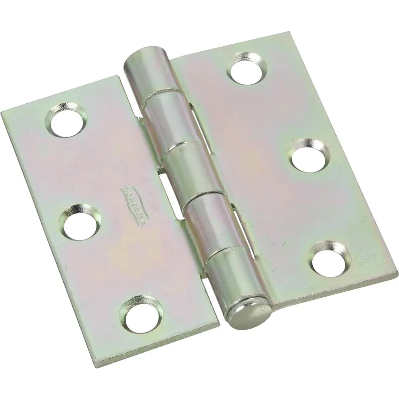 National Hardware 2-1/2 In. L Zinc-Plated Broad Hinge 2 Pk
