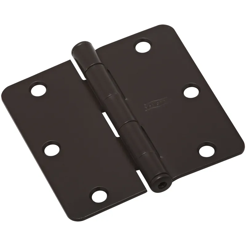 National Hardware 3-1/2 In. L Oil Rubbed Bronze Door Hinge 1 Pk