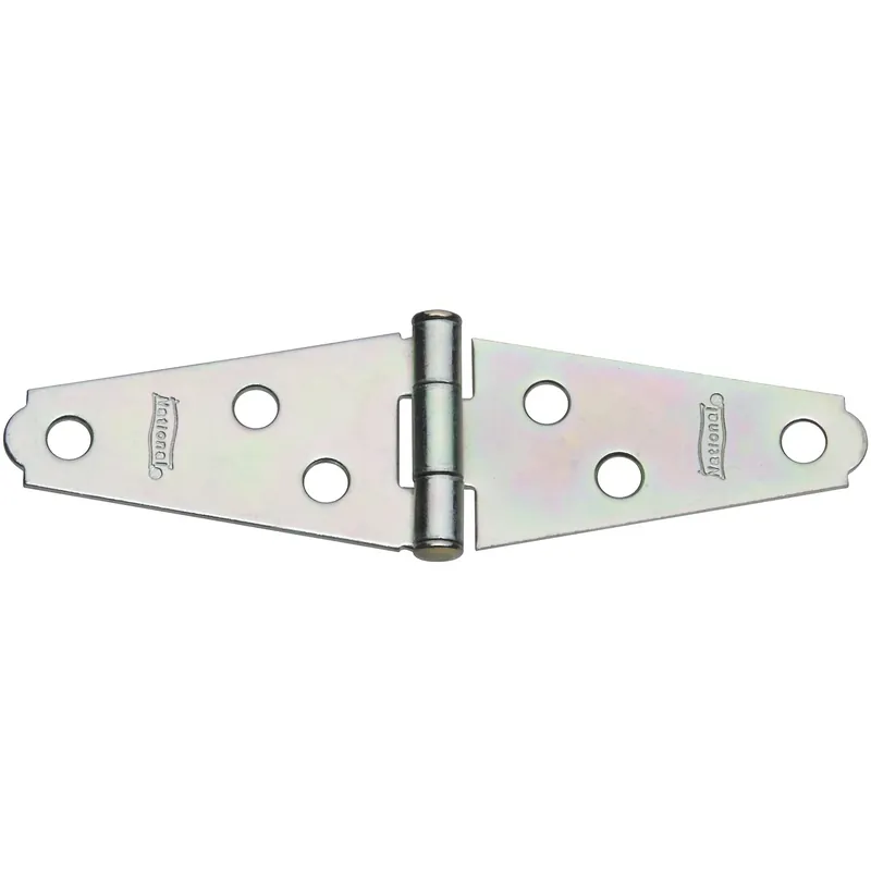 National Hardware 2 In. L Zinc-Plated Light Strap Hinge 2 Pk