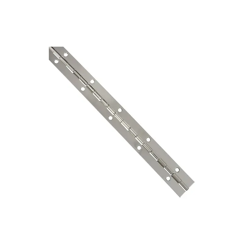 National Hardware 12 In. L Nickel Continuous Hinge 1 Pk
