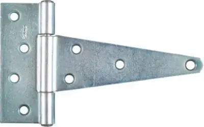 National Hardware 6 In. L Zinc-Plated Extra Heavy Duty T-Hinge 1 Pk